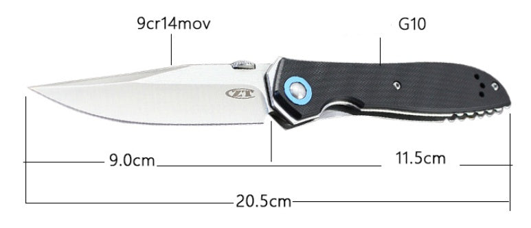 High Hardness Outdoor Folding Knife Self Defense Pocket Tool