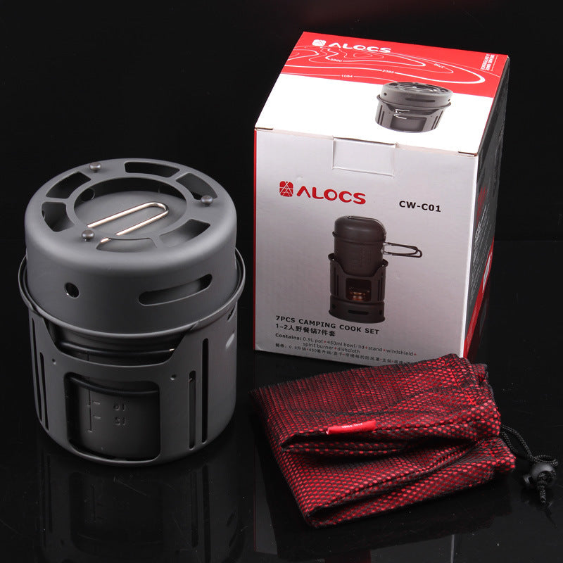 Aluminum Alloy Camping Cookware Set