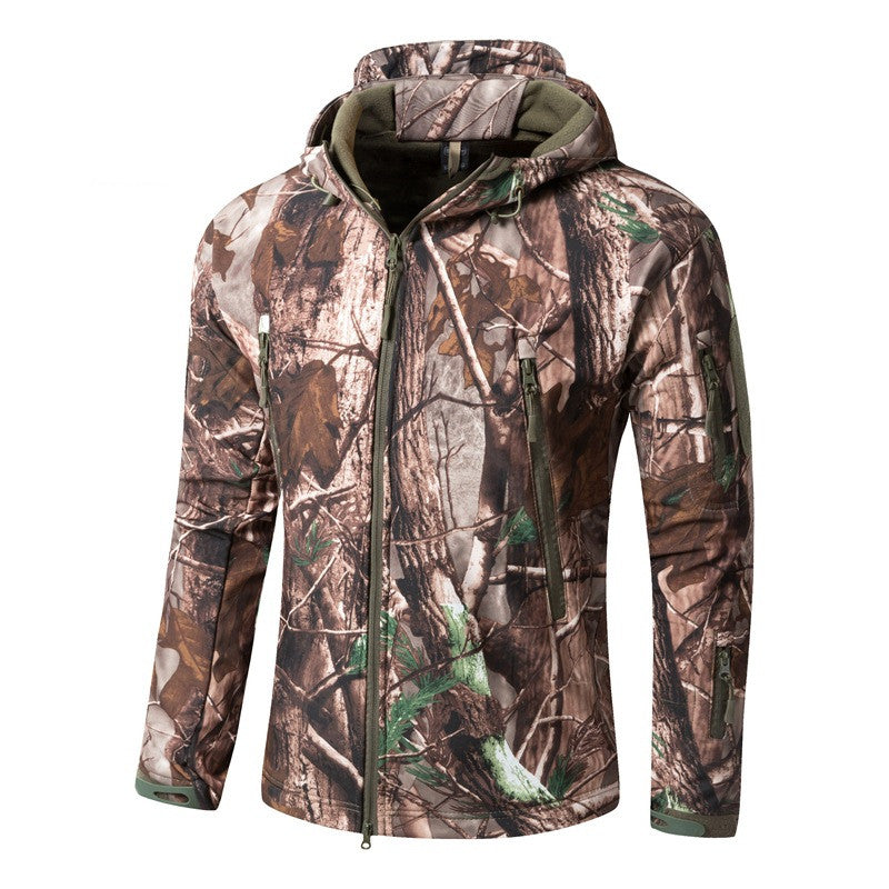 Outdoor Jacket Warm Camouflage Winter