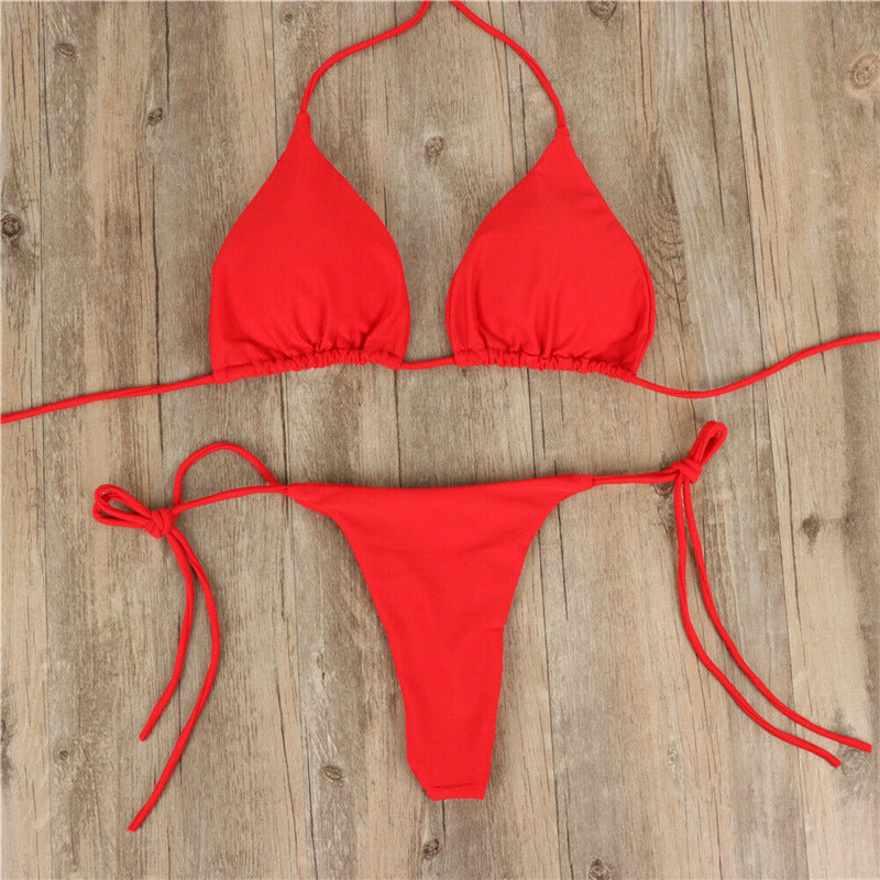 Halter Neck Womens Bikini