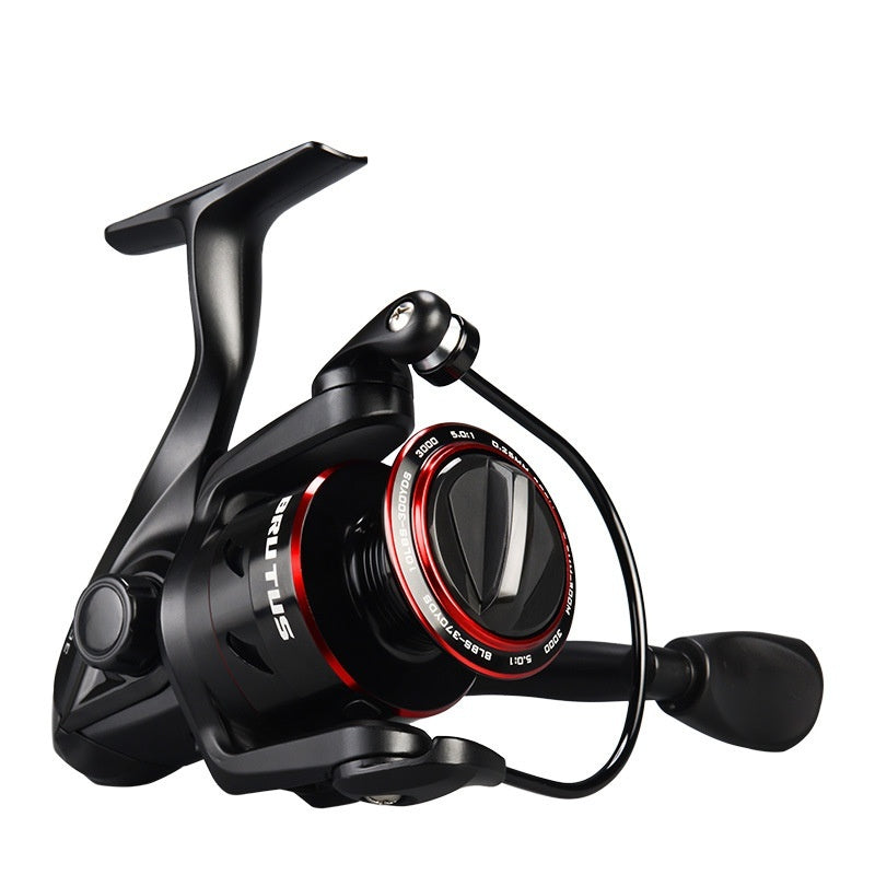 All Metal Spinning Reel Telescopic Fishing Rod Combo Lure Fishing Set