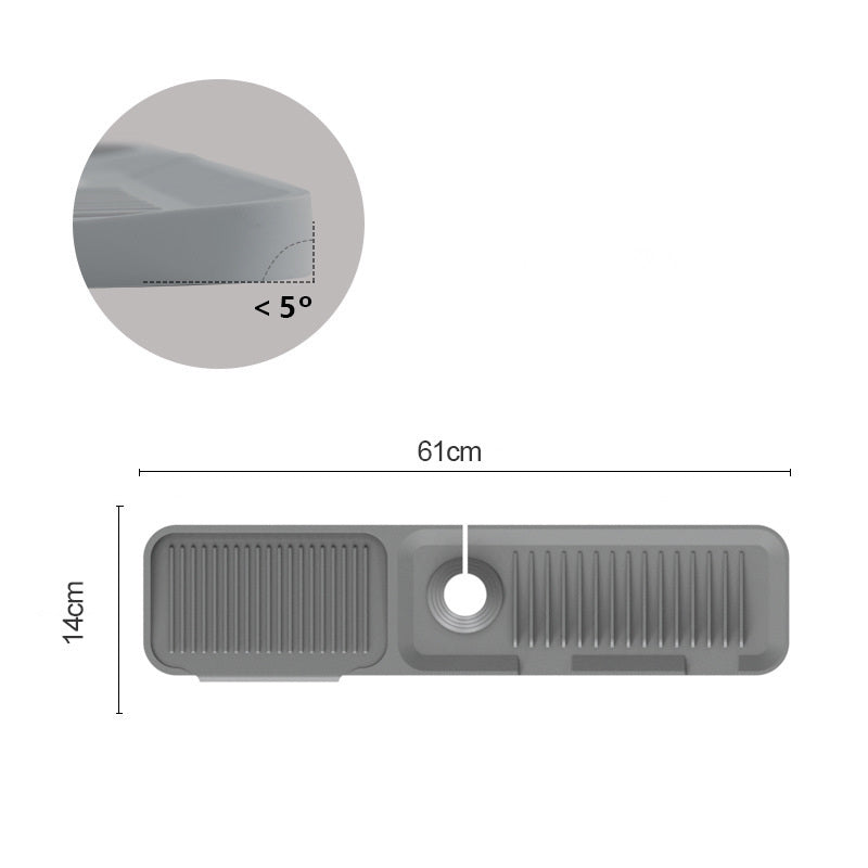Silicone Anti Skid Faucet Drain Pad