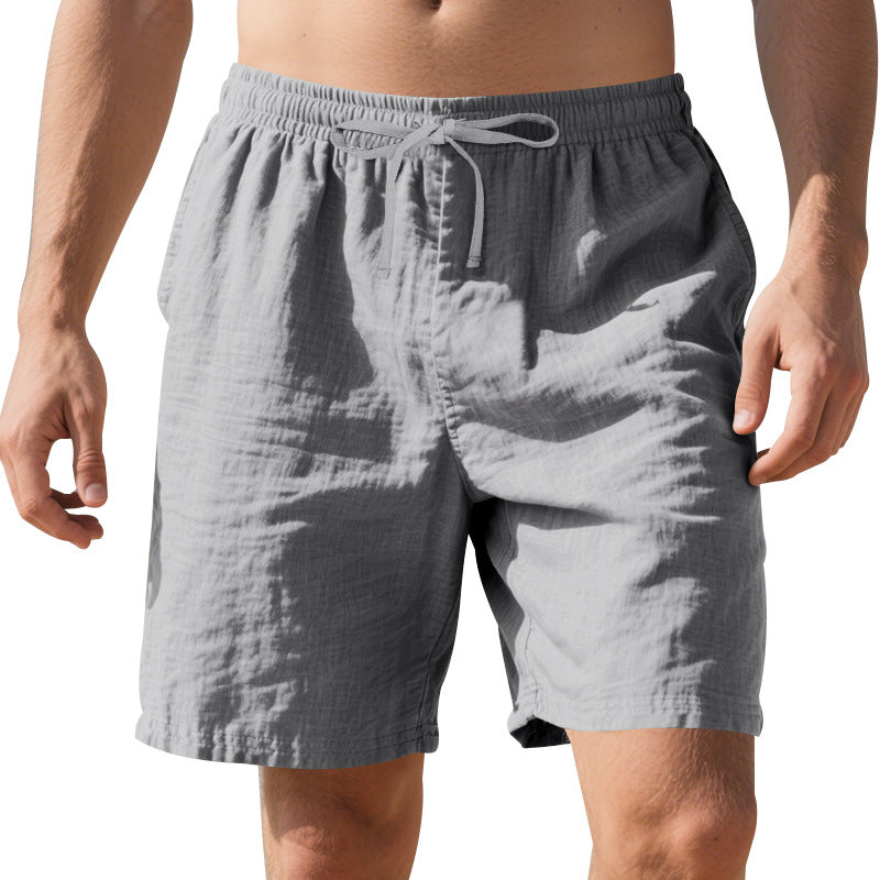 Men’s Lightweight Linen Beach Shorts