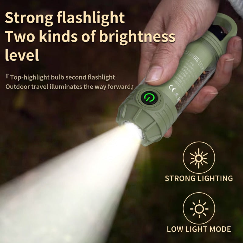 Outdoor LED Camping Tent Light With Hanging Hook