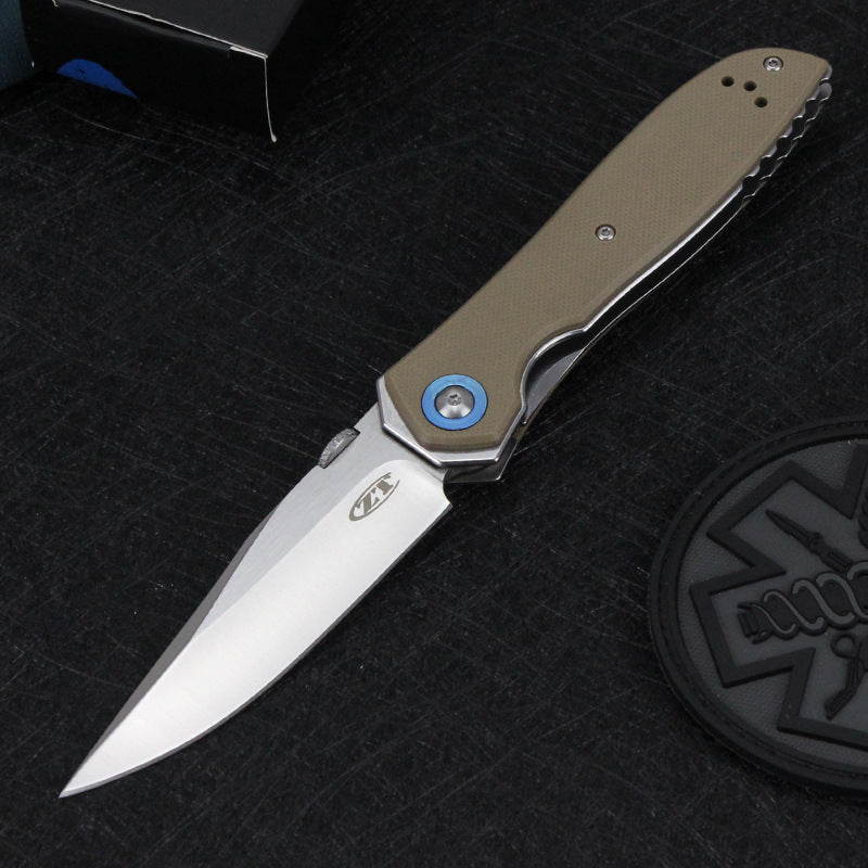 High Hardness Outdoor Folding Knife Self Defense Pocket Tool