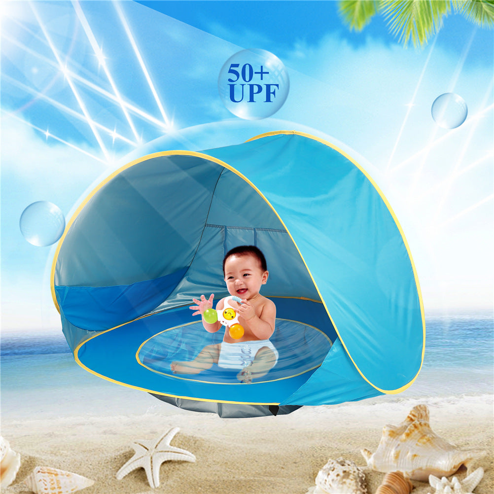 Baby Beach Tent Kids UV Protection Waterproof Foldable Sun Shelter