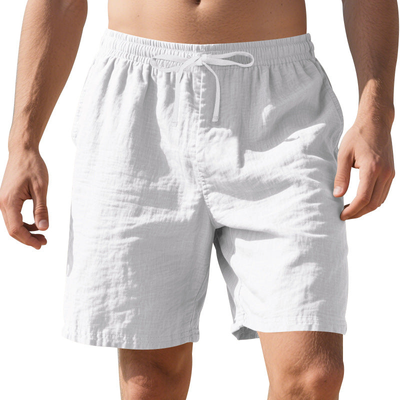 Men’s Lightweight Linen Beach Shorts