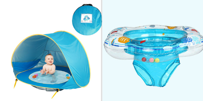 Baby Beach Tent Kids UV Protection Waterproof Foldable Sun Shelter