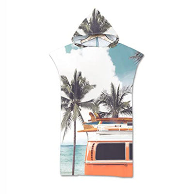 Beach Sun Protection Wearable Swimming Towel