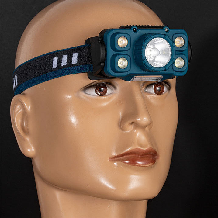 LED Mini Motion Sensor Multifunction Headlamp Outdoor Light