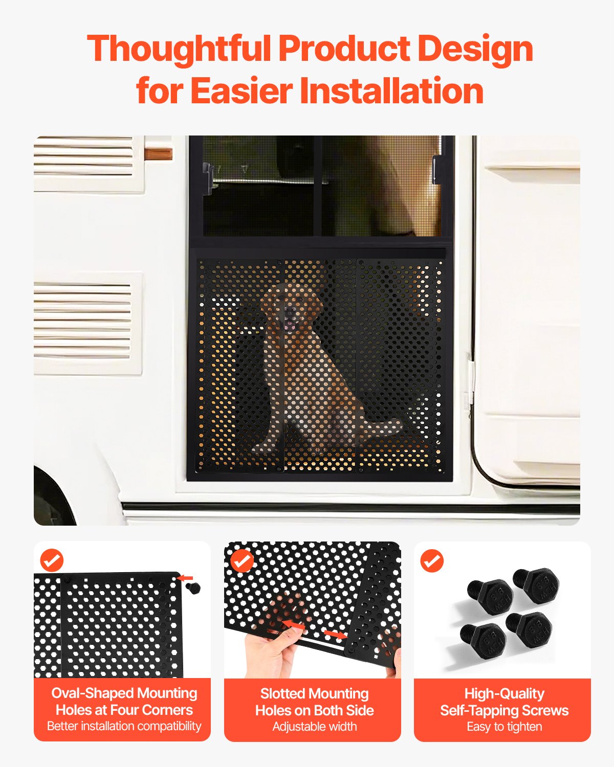 RV Screen Door Protector Guard
