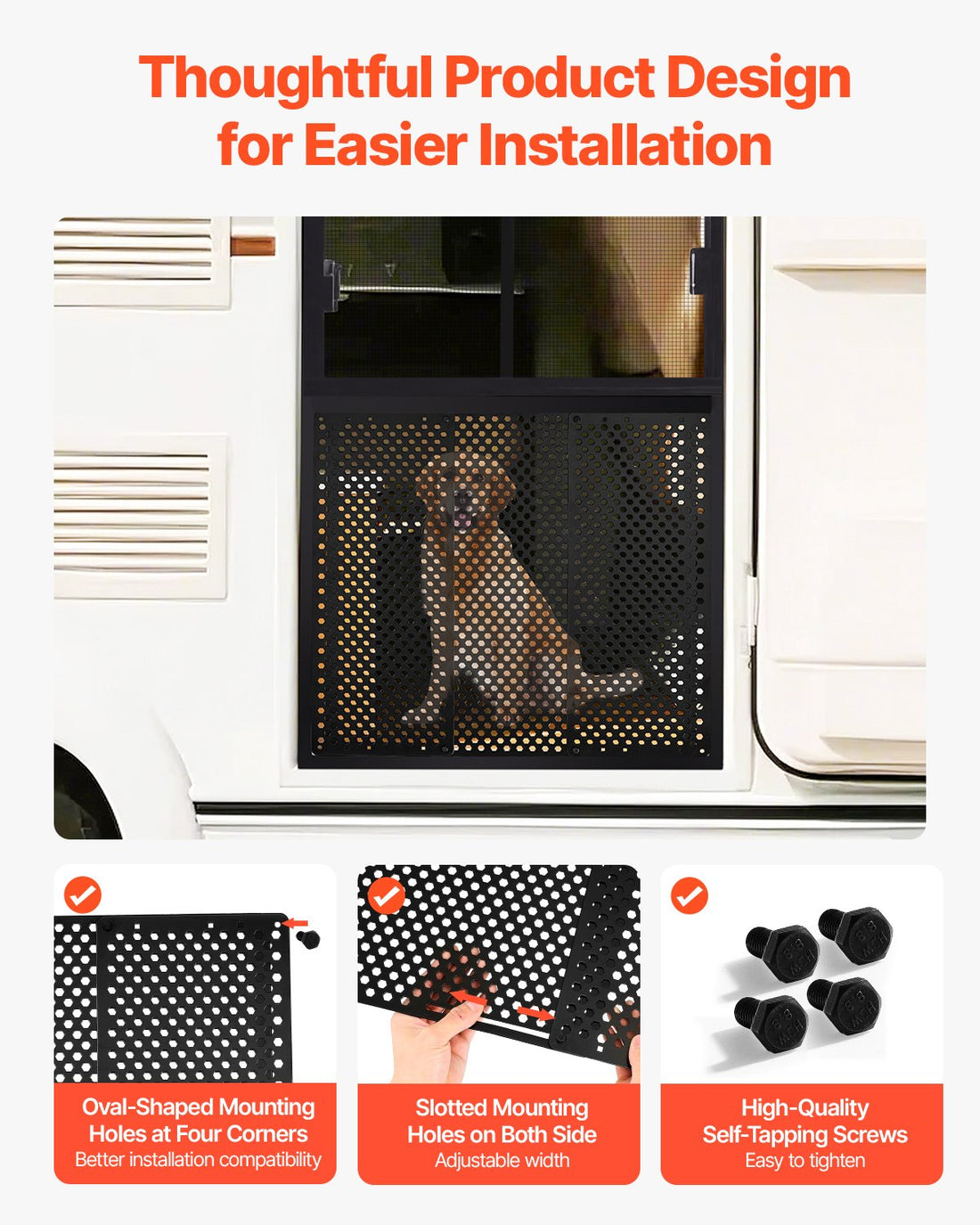 RV Screen Door Protector Guard