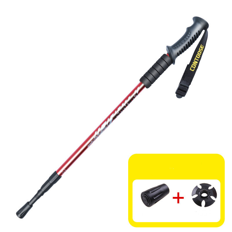 Ultra-Light Telescopic Trekking Poles Hiking Walking Sticks