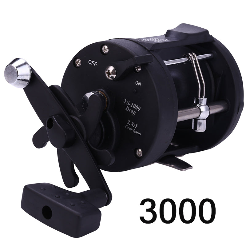 Comairon Automatic Line Winding Plastic Fishing Reel