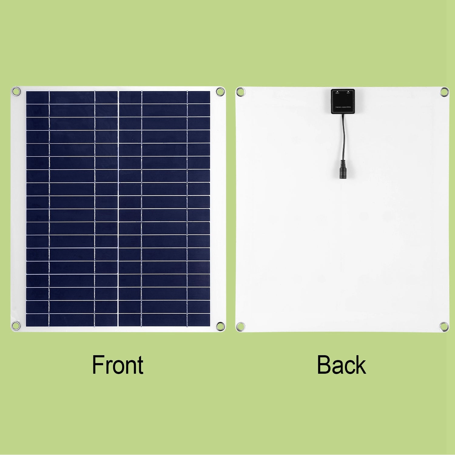1Pc Outdoor Solar Panel 12V 25W Car Battery Charger