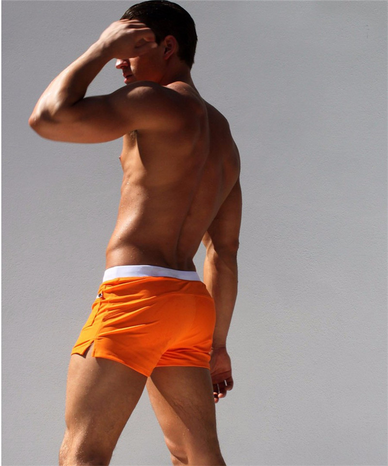Front Pocket Quick-Dry Swim Trunks