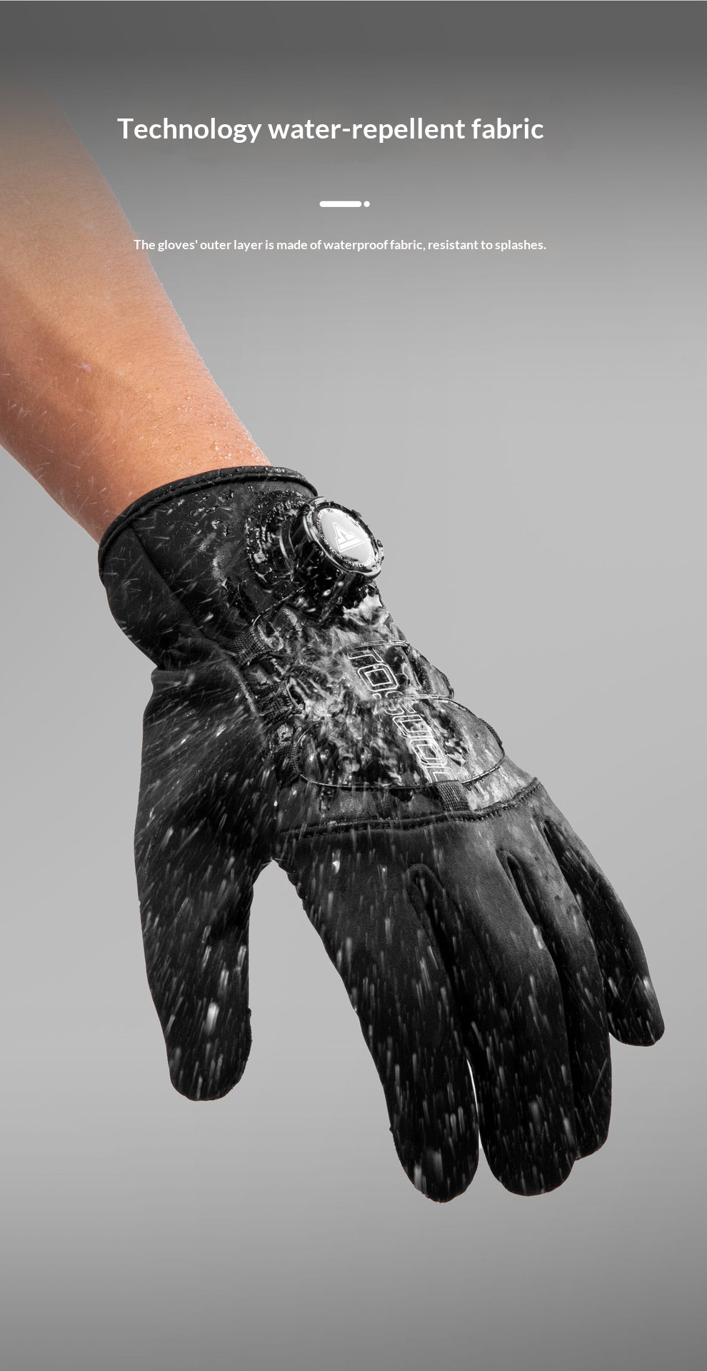 Bicycle Electric Bike Long Finger Riding Gloves