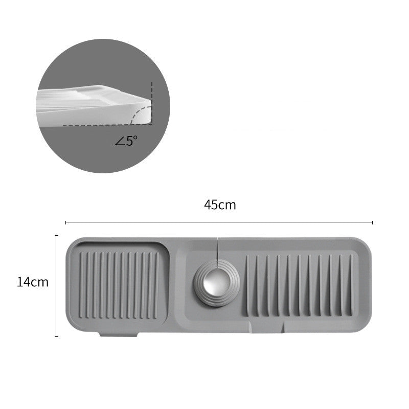 Silicone Anti Skid Faucet Drain Pad