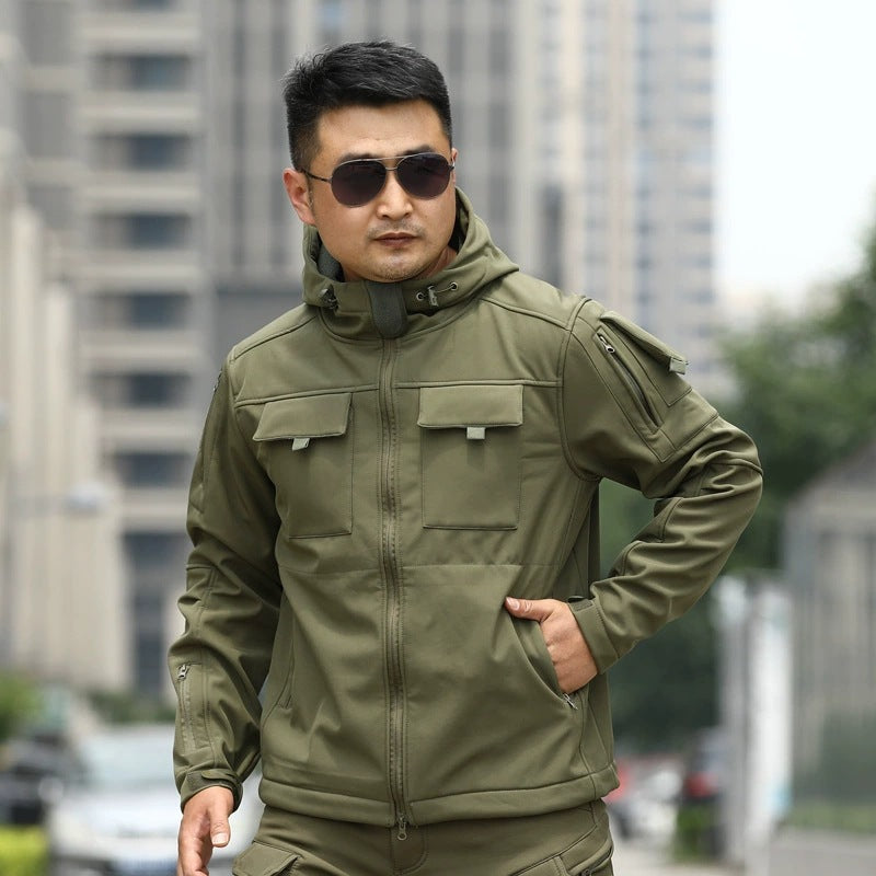 Shell Jacket Camouflage Cold Sports Sweater