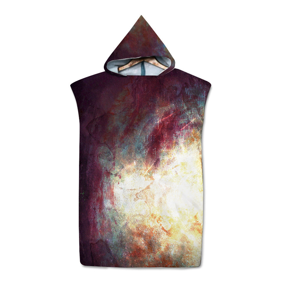 Beach Sun Protection Wearable Swimming Towel