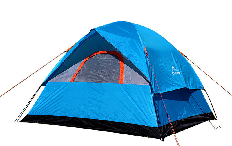 Double Deck Family Outdoor Camping Travel Tent