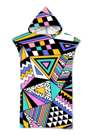 Beach Sun Protection Wearable Swimming Towel