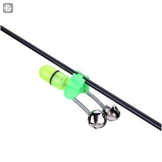 10–40 Pc LED Fishing Bite Alarm Clip With Bells & Light