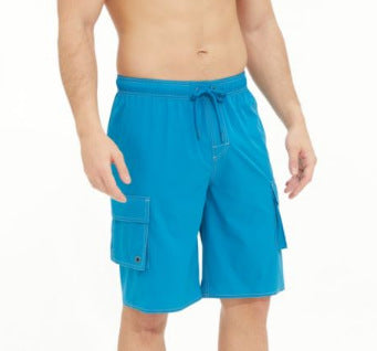 Men’s Solid Color Casual Outdoor Beach Shorts