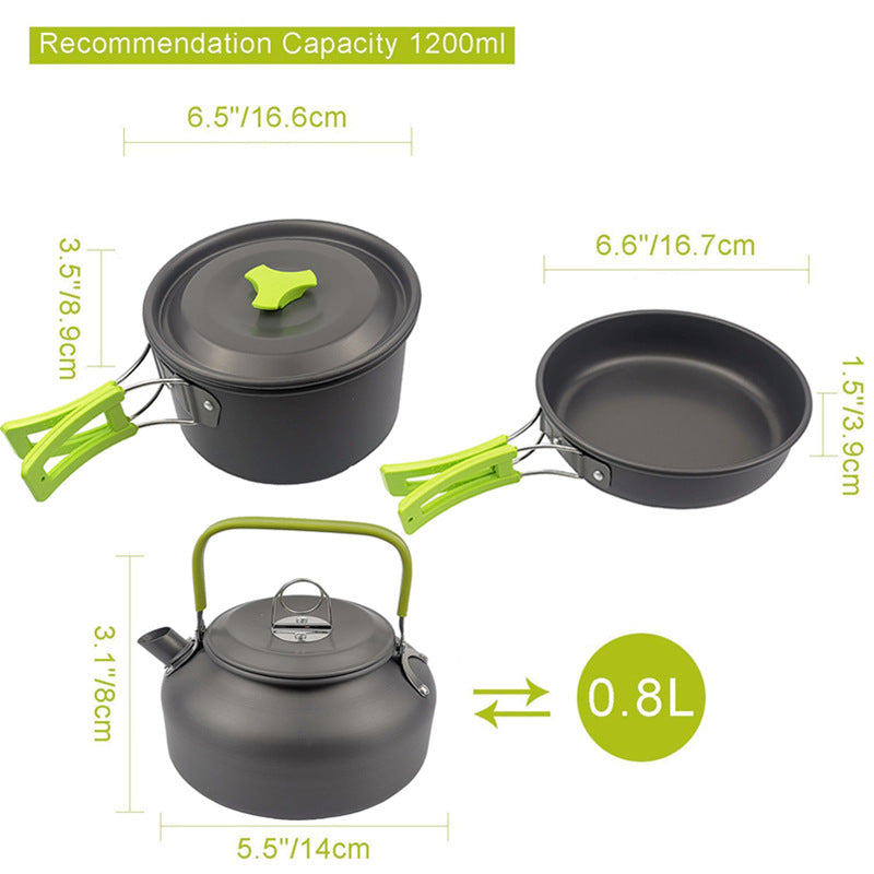 Combination Folding Mini Cookware Set