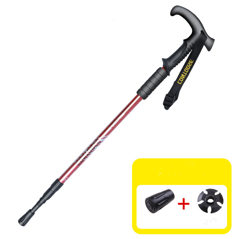 Ultra-Light Telescopic Trekking Poles Hiking Walking Sticks