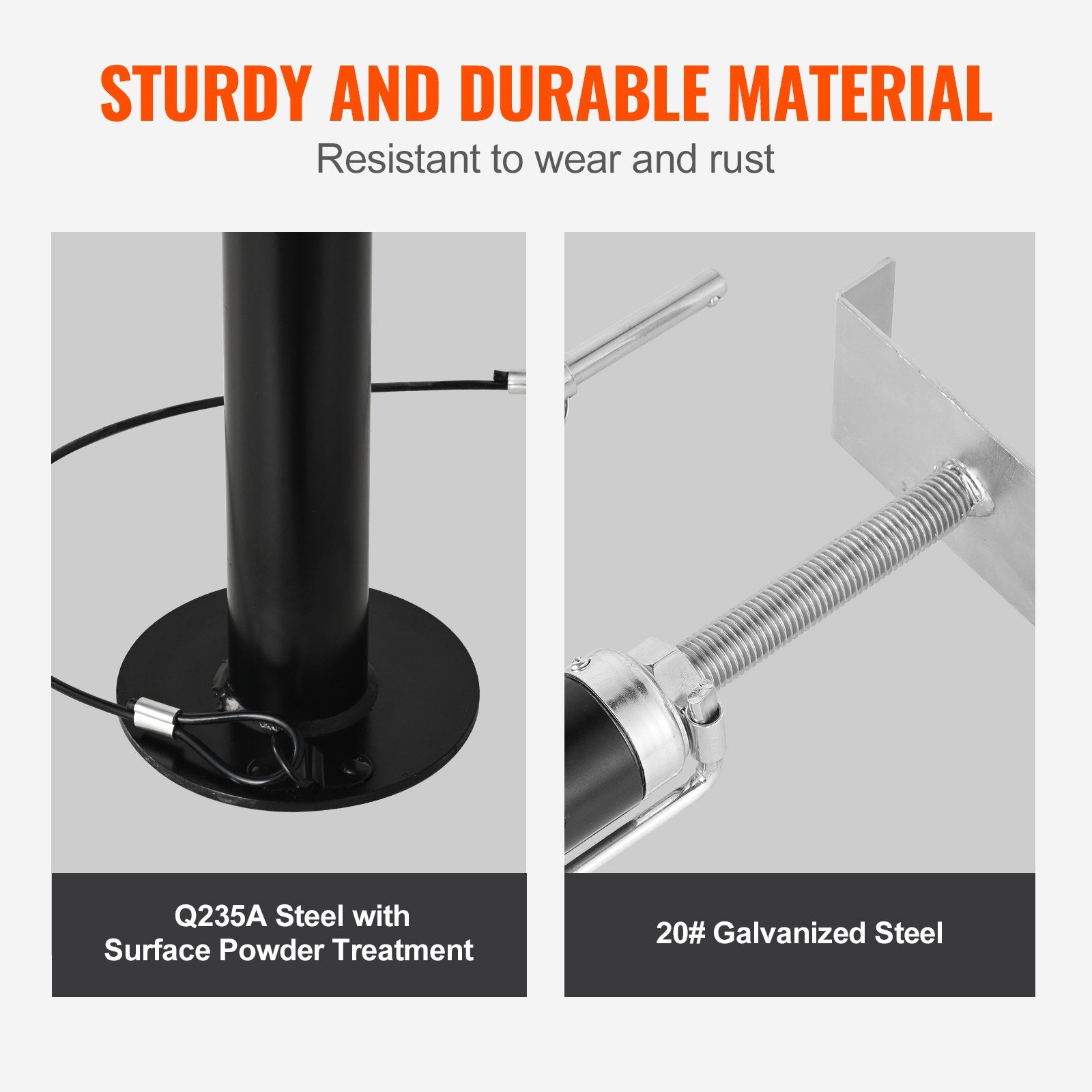 RV 5000 Lbs Slide-Out Stabilizer Jacks