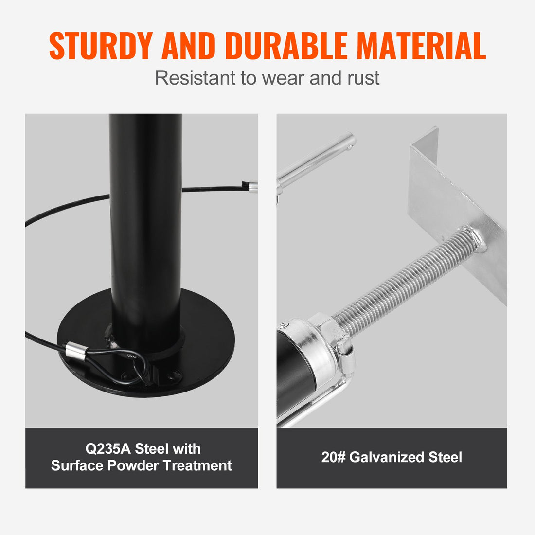 RV 5000 Lbs Slide-Out Stabilizer Jacks
