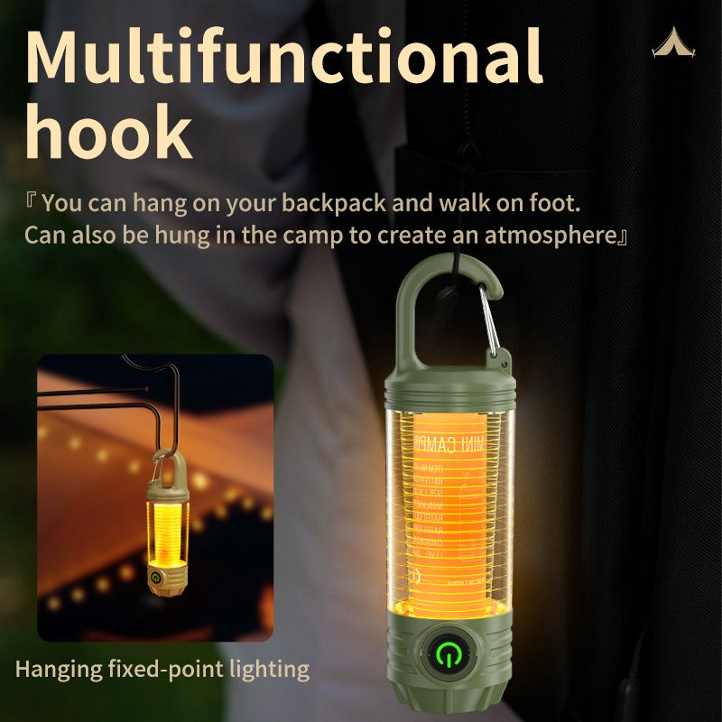 Outdoor LED Camping Tent Light With Hanging Hook