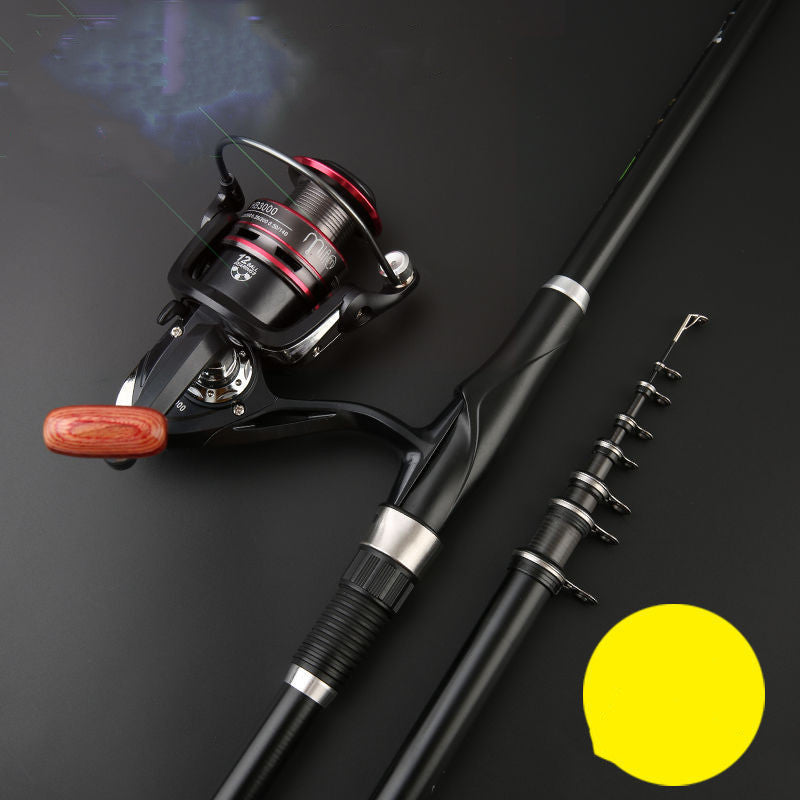 Rocky Carbon Fishing Rod Sea Rod Lightweight Fishing Pole