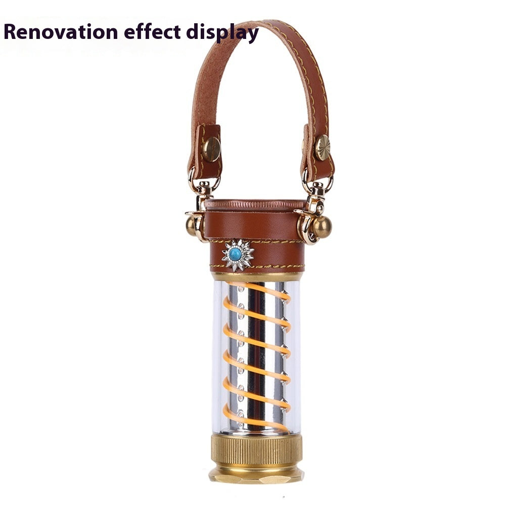 Camping Lantern Leather Hang Rope 3-piece Suit