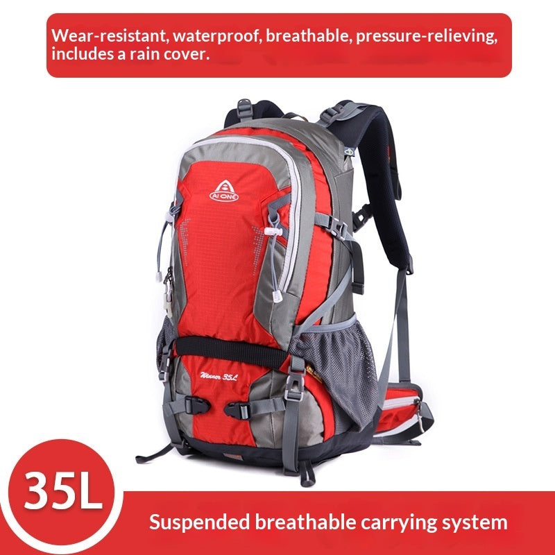 Unisex 35-Liter High-Capacity Backpack