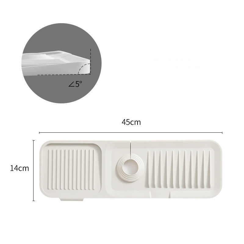 Silicone Anti Skid Faucet Drain Pad