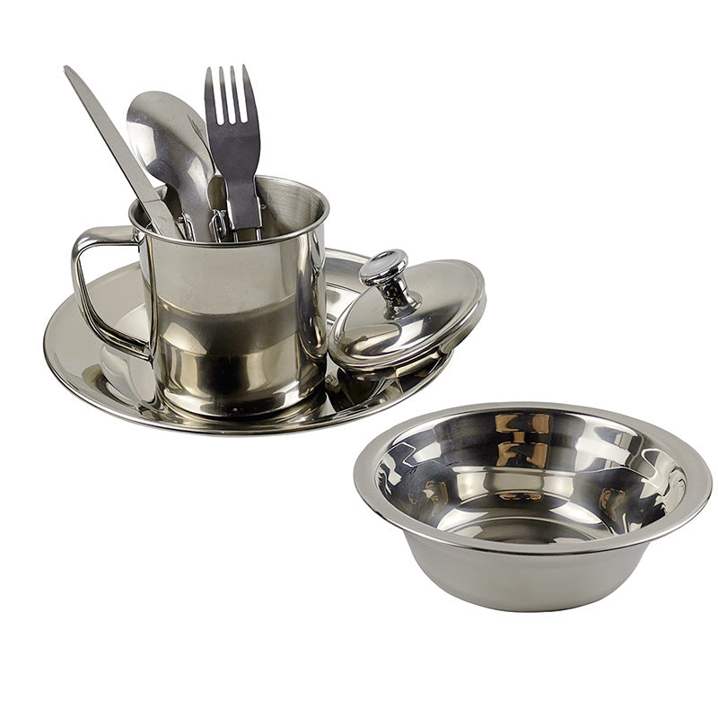 Stainless Steel Tableware Set