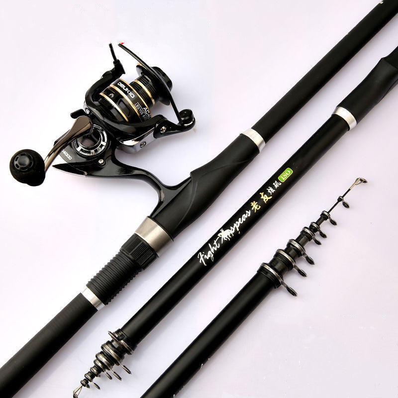 Rocky Carbon Fishing Rod Sea Rod Lightweight Fishing Pole
