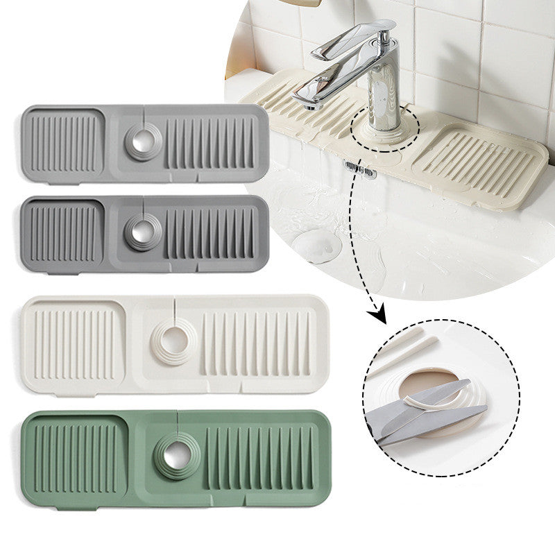Silicone Anti Skid Faucet Drain Pad