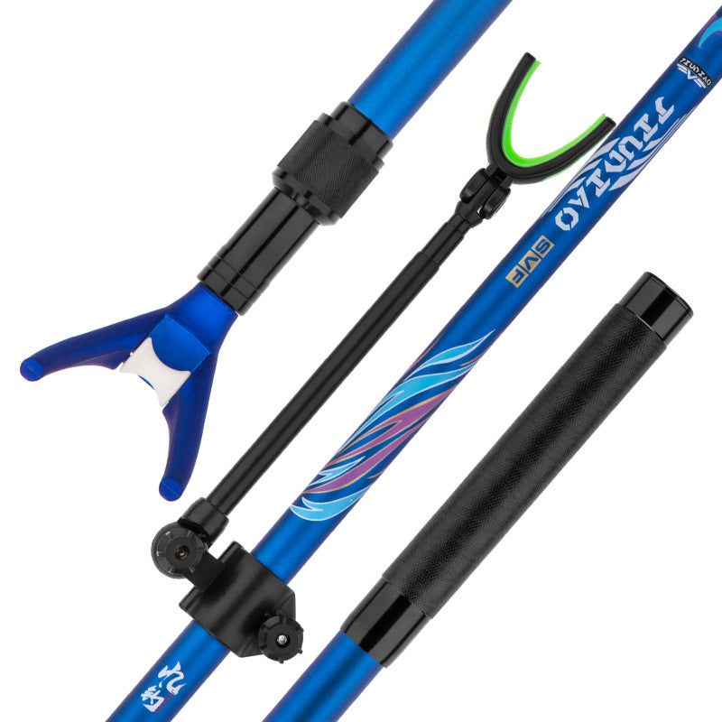 Carbon Fishing Rod Support Stand Adjustable Rod Holder