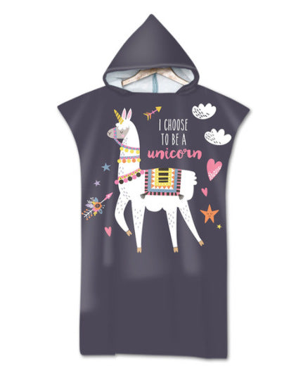 Beach Sun Protection Wearable Swimming Towel