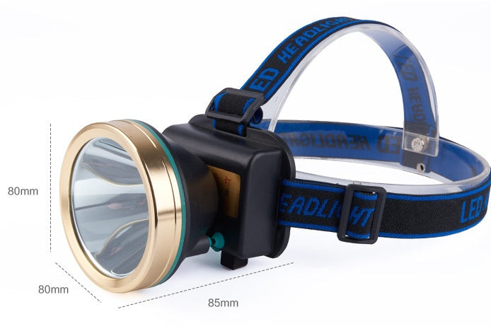 Bright Waterproof LED Headlamp Outdoor Head-Mounted Light