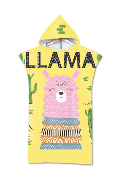 Beach Sun Protection Wearable Swimming Towel