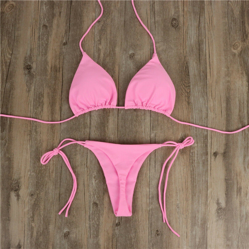 Halter Neck Womens Bikini