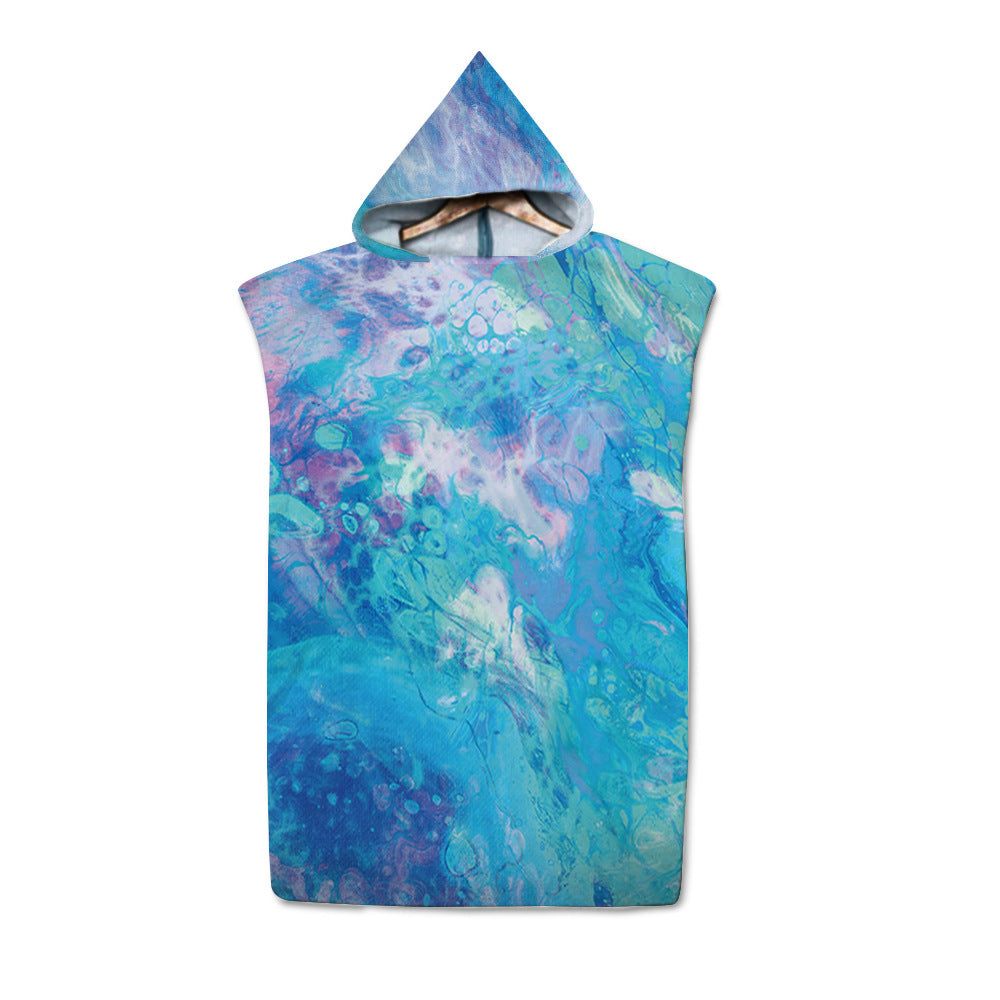 Beach Sun Protection Wearable Swimming Towel