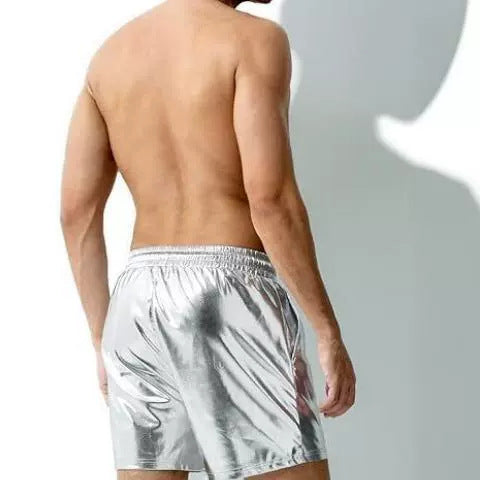 Men’s Metallic Swim Trunks