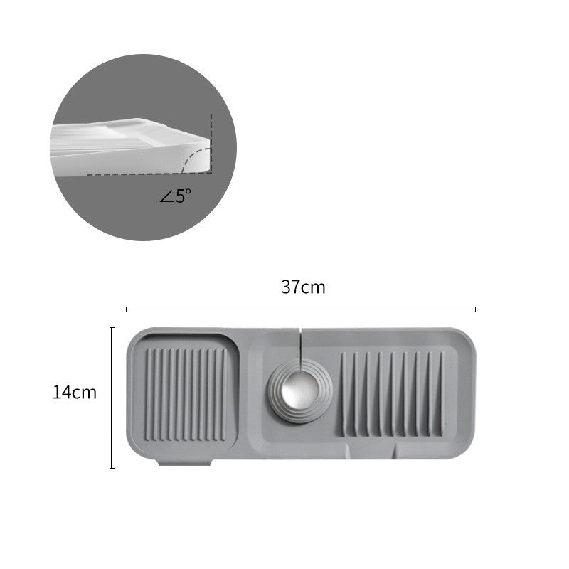 Silicone Anti Skid Faucet Drain Pad