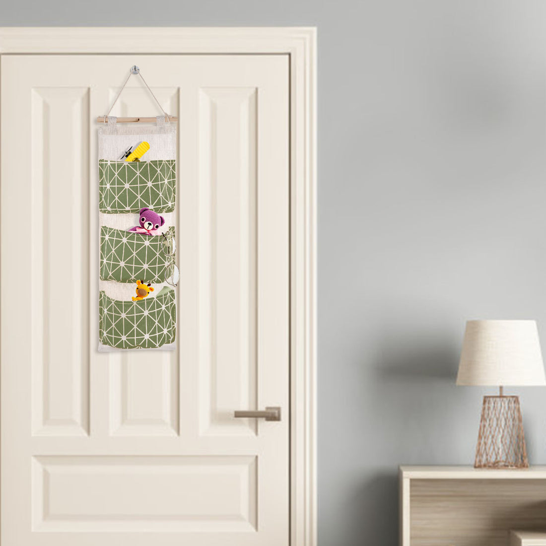 Wall Mounted Storage Bag Organizer (1 Pc)
