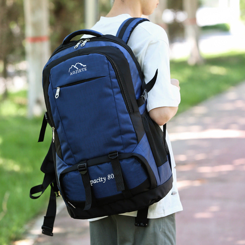 Men's 60L Large Capacity Travel Hiking Bag